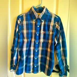 Hollister Men’s button down shirt SZ M